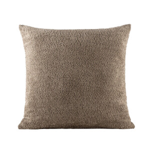 2e Halve Prijs Leen Bakker - Woonkussen Vayen - 60x60 Cm - Polyester - Taupe