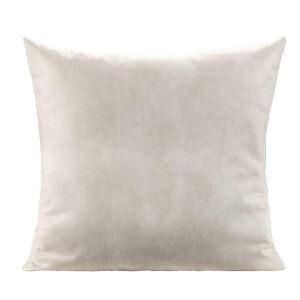 2e Halve Prijs Leen Bakker - Woonkussen Mathis - 60x60 Cm - Polyester - Beige
