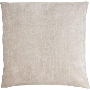 2e Halve Prijs Leen Bakker - Woonkussen Runa - 60x60 Cm - Polyester - Beige - 10x60x60 Cm