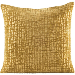 Leen Bakker - Sierkussenhoes Kiran - Oker - 45x45 Cm - Polyester - Geel - 1x45x45 Cm