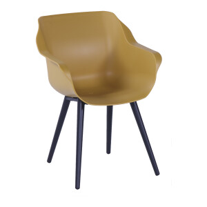 Hartman Tuinstoel 'Sophie Studio' met armleuning, kleur Geel