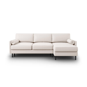 3.5-zits hoekslaapbank Scott rechts met opbergruimte links | Micadoni Limited Edition