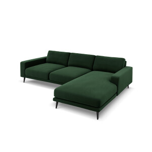 3.5-zitshoekbank Kylie rechts velvet | Micadoni Limited Edition