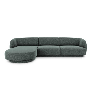 3.5-zitshoekbank Miley links chenille | Micadoni Limited Edition