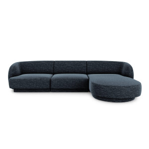 3.5-zitshoekbank Miley rechts chenille | Micadoni Limited Edition