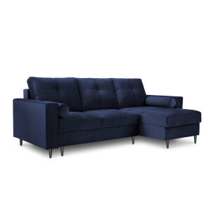3.5-zitsslaapbank Andante rechts velvet | Kooko Home
