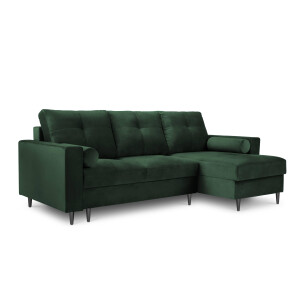 3.5-zitsslaapbank Andante rechts velvet | Kooko Home