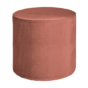 WOOOD Poef 'Sara', kleur Oudroze