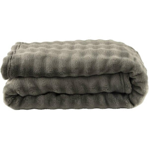 Leen Bakker - Plaid Brylin - 130x170 Cm - Polyester - Groen