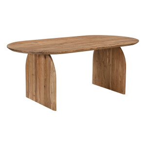 Artistiq Ovale Eettafel 'Sequia' Acaciahout, 200 x 100cm