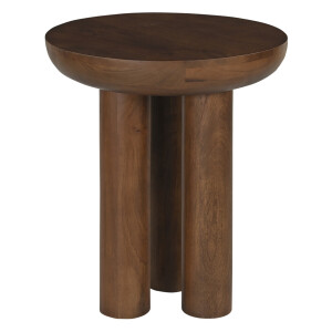 Artistiq Ronde Bijzettafel 'Leighanna' Mangohout, 50cm