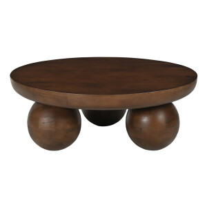Artistiq Ronde Salontafel 'Ambur' Mangohout, 90cm