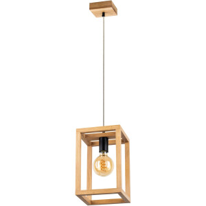 SPOT Light Hanglamp KAGO Hanglamp, natuurproduct van eikenhout, duurzaam