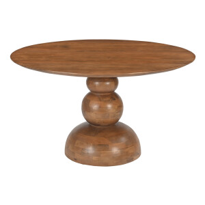 Artistiq Ronde Eettafel 'Neisha' Mangohout, 130cm, kleur Naturel