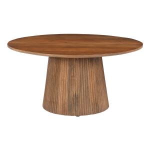 Artistiq Ronde Salontafel 'Dyann' Mangohout, 80cm