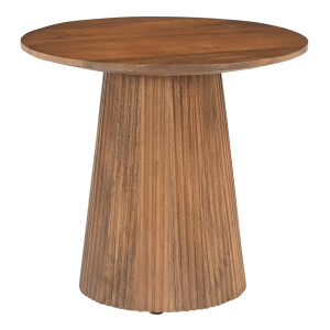 Artistiq Ronde Bijzettafel 'Dyann' Mangohout, 50cm