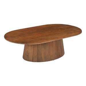 Artistiq Ovale Salontafel 'Dyann' Mangohout, 120 x 70cm