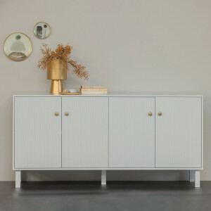 WOOOD Dressoir 'Madu' 160cm, kleur Wolkengrijs