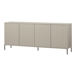 WOOOD Dressoir 'New Gravure' Grenenhout, 200cm, kleur Dust