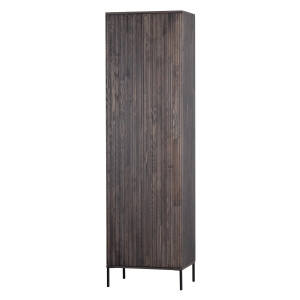 WOOOD Opbergkast 'New Gravure' Essenhout, 120 x 60cm, kleur Espresso
