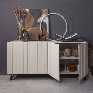 WOOOD Dressoir 'Miller' Grenenhout, 181cm
