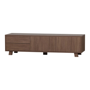 WOOOD TV-meubel 'Seppe' Notenfineer, 160cm