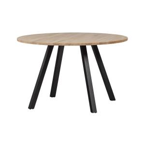 WOOOD Ronde Eettafel 'Tablo' Eikenhout, Ø120cm