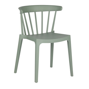 WOOOD Tuin / Eetkamerstoel 'Bliss' kleur Lichtgroen