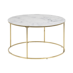 Bendt Ronde Salontafel 'Dorthe' Ø80cm, kleur Goud
