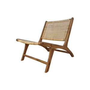 Loungestoel Inge rotan | HSM Collection