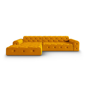 4-zits hoekbank Candice velvet links | Micadoni Limited Edition