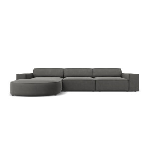 4-zits hoekbank Jodie velvet Chaise Longue links | Micadoni Limited Edition