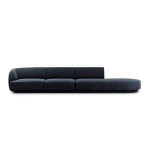 4-zitsbank Miley rechts-open chenille | Micadoni Limited Edition
