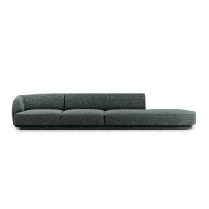 4-zitsbank Miley rechts-open chenille | Micadoni Limited Edition