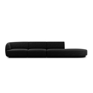 4-zitsbank Miley rechts-open chenille | Micadoni Limited Edition