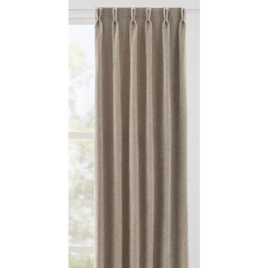 Leen Bakker - Gordijnstof Susan Lichtdoorlatend - Ecru - Polyester - Crème - B140 Cm