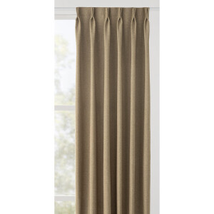 Leen Bakker - Gordijnstof Jeroen Lichtdoorlatend - Polyester - Taupe - B150 Cm