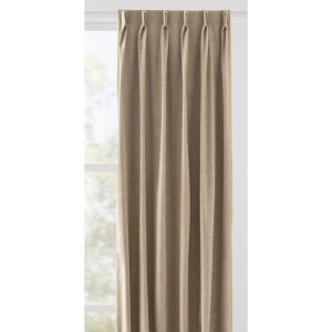 Leen Bakker - Gordijnstof Emiel - Zand - Polyester - Beige - B150 Cm