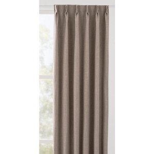 Leen Bakker - Gordijnstof Bowie - Licht - Polyester - Grijs - B150 Cm