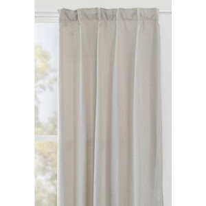 Leen Bakker - Gordijn Luca - Zand - 140x280 Cm (1 Stuk) - Polyester - Beige