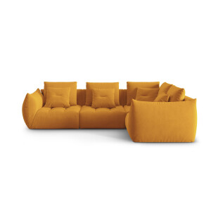 Hoekbank Bloom rechts 3-zits velvet | Micadoni