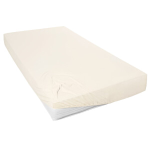 Primera Jersey hoeslaken (Ecru, 180-200 x 200 cm)