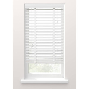 Leen Bakker - Fenstr Jaloezie 50 Mm - 80x220 Cm - Hout - Wit