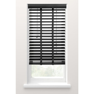Leen Bakker - Fenstr Jaloezie 50 Mm - 60x180 Cm - Hout - Zwart