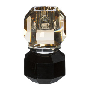 Dinerkaarshouder Kristal 2 Bol - glas - ø5,5x9 cm