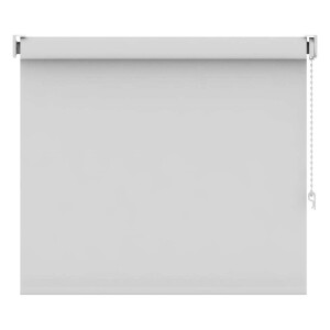 Leen Bakker - Rolgordijn Lichtdoorlatend Sneeuw - 90x160 Cm - Polyester - Wit