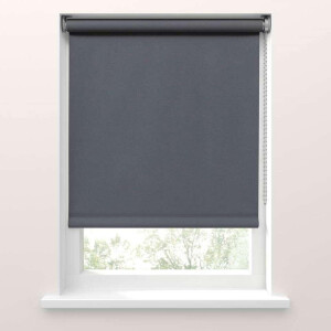 Leen Bakker - Fenstr Rolgordijn Lichtdoorlatend Donker - 80x190 Cm - Polyester - Grijs
