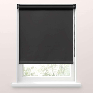 Leen Bakker - Fenstr Rolgordijn Verduisterend Antraciet - 270x190 Cm - Polyester - Grijs