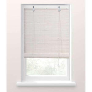 Leen Bakker - Fenstr Rolgordijn - 90x180 Cm - Bamboe - Wit