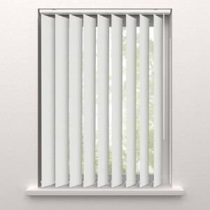 25% korting - Leen Bakker - Fenstr Lamellen Stof Clervaux Lichtdoorlatend - (10037) - Polyester - Wit - 200x10x10 Cm